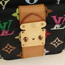 LOUIS VUITTON Monogram Multicolor Keepall 45 Bag Black M92640 LV Auth 190120SM-22