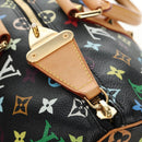LOUIS VUITTON Monogram Multicolor Keepall 45 Bag Black M92640 LV Auth 190120SM-27