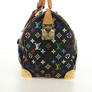 LOUIS VUITTON Monogram Multicolor Keepall 45 Bag Black M92640 LV Auth 190120SM-4