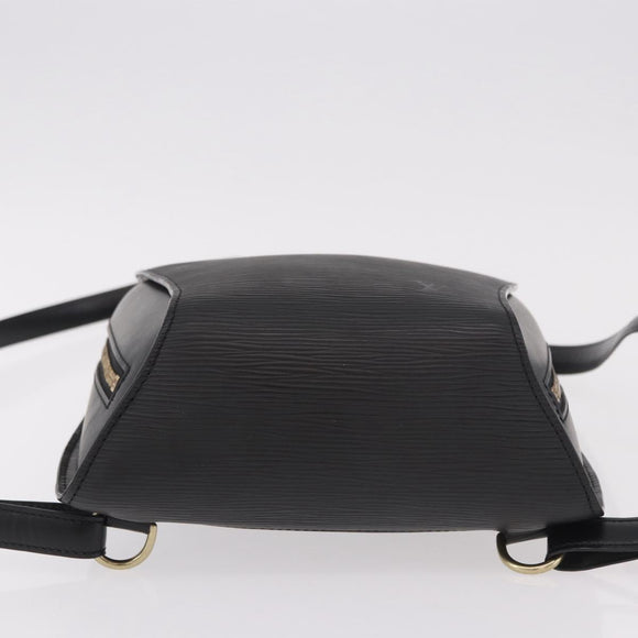 LOUIS VUITTON Epi Mabillon Backpack Black M52232 LV Auth 190121