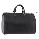LOUIS VUITTON Epi Speedy 35 Hand Bag Black M42992 LV Auth 190122SAV-1
