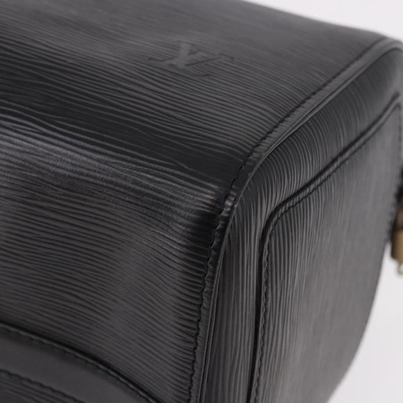 LOUIS VUITTON Epi Speedy 35 Hand Bag Black M42992 LV Auth 190122SAV