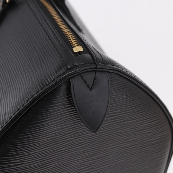 LOUIS VUITTON Epi Speedy 35 Hand Bag Black M42992 LV Auth 190122SAV