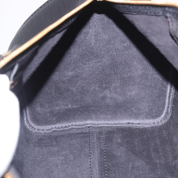 LOUIS VUITTON Epi Speedy 35 Hand Bag Black M42992 LV Auth 190122SAV