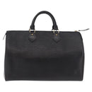 LOUIS VUITTON Epi Speedy 35 Hand Bag Black M42992 LV Auth 190122SAV-13