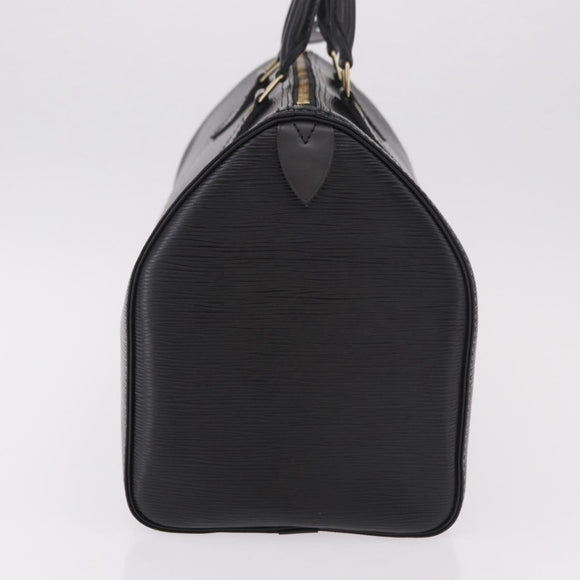 LOUIS VUITTON Epi Speedy 35 Hand Bag Black M42992 LV Auth 190122SAV