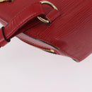 LOUIS VUITTON Epi Mabillon Backpack Castilian Red M52237 LV Auth 190123-16