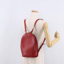 LOUIS VUITTON Epi Mabillon Backpack Castilian Red M52237 LV Auth 190123-24