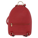LOUIS VUITTON Epi Mabillon Backpack Castilian Red M52237 LV Auth 190123-2