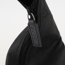 GUCCI GG Canvas Shoulder Bag Nylon Black Silver 012 0384 8 Auth 190125-10