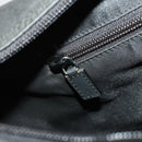 GUCCI GG Canvas Shoulder Bag Nylon Black Silver 012 0384 8 Auth 190125-20