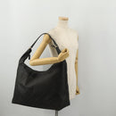 GUCCI GG Canvas Shoulder Bag Nylon Black Silver 012 0384 8 Auth 190125-22