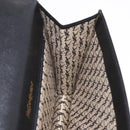 SAINT LAURENT Clutch Bag Leather Black Gold Auth 190126A-19