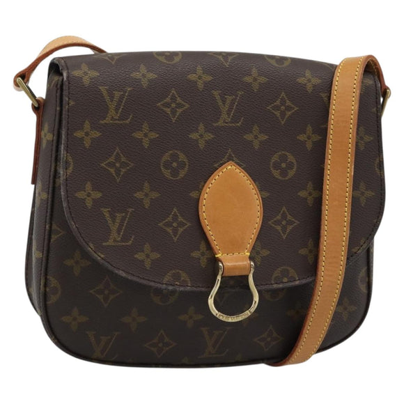 LOUIS VUITTON Monogram Saint Cloud GM Shoulder Bag M51242 LV Auth 190127A
