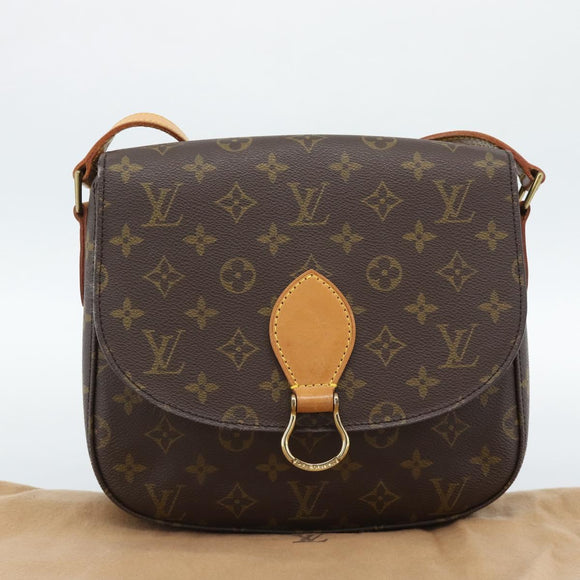LOUIS VUITTON Monogram Saint Cloud GM Shoulder Bag M51242 LV Auth 190127A
