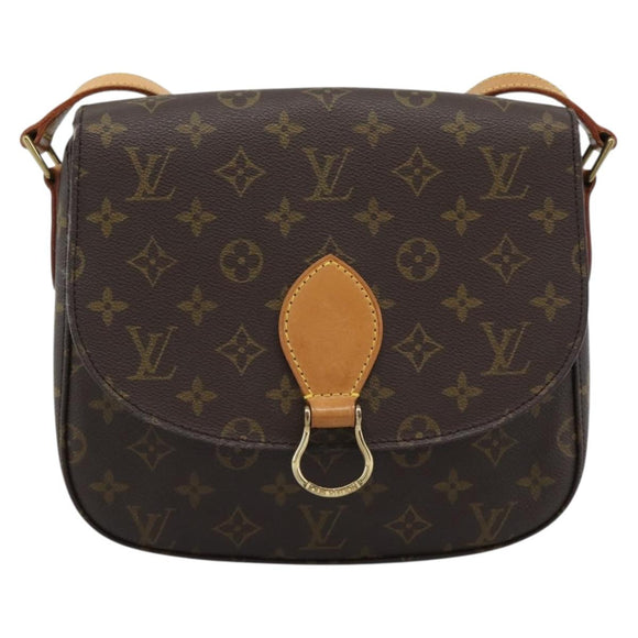 LOUIS VUITTON Monogram Saint Cloud GM Shoulder Bag M51242 LV Auth 190127A