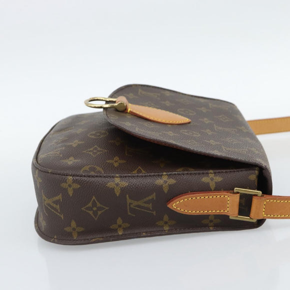 LOUIS VUITTON Monogram Saint Cloud GM Shoulder Bag M51242 LV Auth 190127A