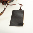 SAINT LAURENT Le Monogram Bucket Bag PVC Leather Brown Gold Auth 190129SAM-15