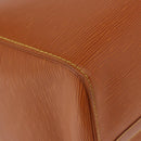 LOUIS VUITTON Epi Keepall 50 Boston Bag Brown M42968 LV Auth 190130SAV-8