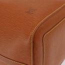 LOUIS VUITTON Epi Keepall 50 Boston Bag Brown M42968 LV Auth 190130SAV-15