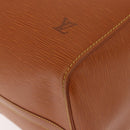 LOUIS VUITTON Epi Keepall 50 Boston Bag Brown M42968 LV Auth 190130SAV-17