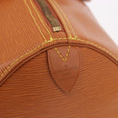 LOUIS VUITTON Epi Keepall 50 Boston Bag Brown M42968 LV Auth 190130SAV-18