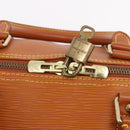LOUIS VUITTON Epi Keepall 50 Boston Bag Brown M42968 LV Auth 190130SAV-9