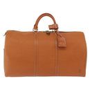 LOUIS VUITTON Epi Keepall 50 Boston Bag Brown M42968 LV Auth 190130SAV-13