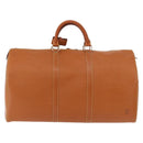 LOUIS VUITTON Epi Keepall 50 Boston Bag Brown M42968 LV Auth 190130SAV-2