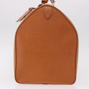 LOUIS VUITTON Epi Keepall 50 Boston Bag Brown M42968 LV Auth 190130SAV-3