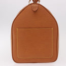 LOUIS VUITTON Epi Keepall 50 Boston Bag Brown M42968 LV Auth 190130SAV-4
