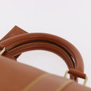LOUIS VUITTON Epi Keepall 50 Boston Bag Brown M42968 LV Auth 190130SAV-14