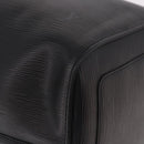 LOUIS VUITTON Epi Keepall 50 Boston Bag Black M42962 LV Auth 190131SAV-17