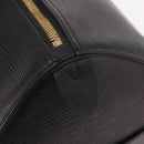 LOUIS VUITTON Epi Keepall 50 Boston Bag Black M42962 LV Auth 190131SAV-18
