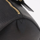 LOUIS VUITTON Epi Keepall 50 Boston Bag Black M42962 LV Auth 190131SAV-19