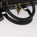 LOUIS VUITTON Epi Keepall 50 Boston Bag Black M42962 LV Auth 190131SAV-7
