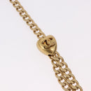 CHANEL Matelasse Chain Shoulder Bag Lamb Skin Black Gold CC Auth 190135SAM-14