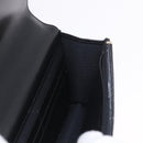 CHANEL Matelasse Chain Shoulder Bag Lamb Skin Black Gold CC Auth 190135SAM-21
