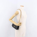 CHANEL Matelasse Chain Shoulder Bag Lamb Skin Black Gold CC Auth 190135SAM-28