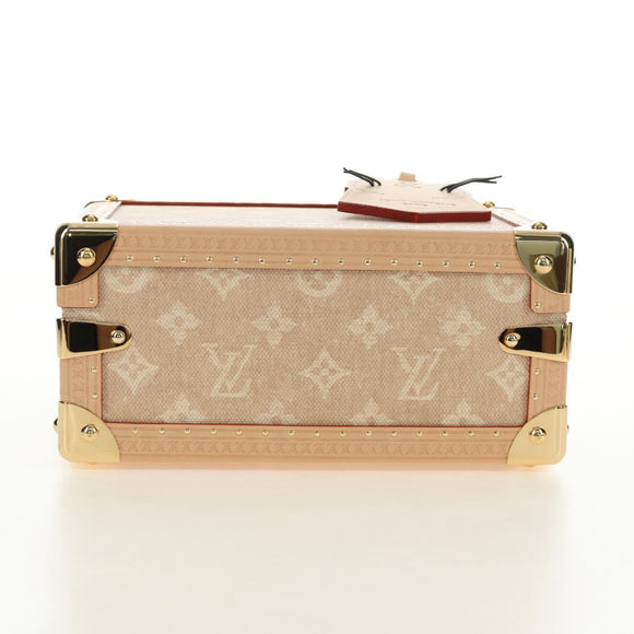 LOUIS VUITTON Miaowgram Petite Vallees Hand Bag Beige M14592 LV Auth 190136SM