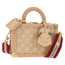 LOUIS VUITTON Miaowgram Petite Vallees Hand Bag Beige M14592 LV Auth 190136SM-1