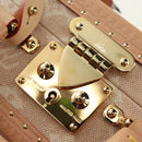 LOUIS VUITTON Miaowgram Petite Vallees Hand Bag Beige M14592 LV Auth 190136SM-27