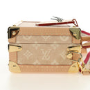LOUIS VUITTON Miaowgram Petite Vallees Hand Bag Beige M14592 LV Auth 190136SM-4