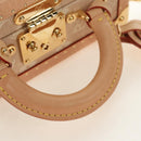 LOUIS VUITTON Miaowgram Petite Vallees Hand Bag Beige M14592 LV Auth 190136SM-7