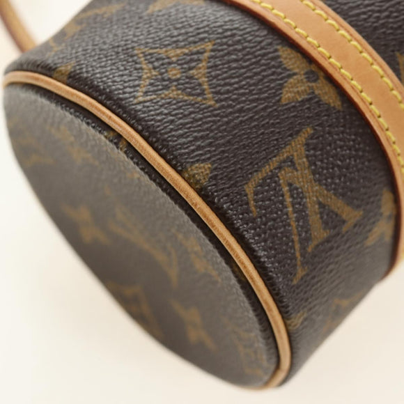 LOUIS VUITTON Monogram Papillon 19 Hand Bag M51389 LV Auth 190137SAV