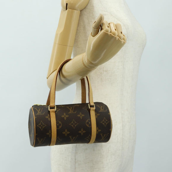 LOUIS VUITTON Monogram Papillon 19 Hand Bag M51389 LV Auth 190137SAV