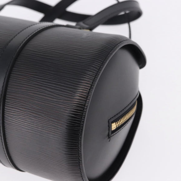 LOUIS VUITTON Epi Soufflot Hand Bag Black M52222 LV Auth 190140SAV