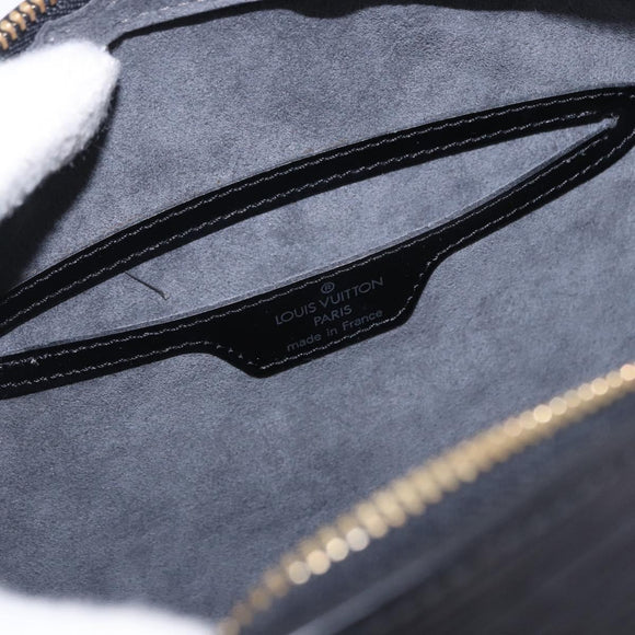 LOUIS VUITTON Epi Soufflot Hand Bag Black M52222 LV Auth 190140SAV