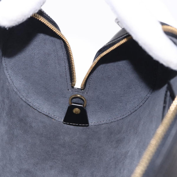 LOUIS VUITTON Epi Soufflot Hand Bag Black M52222 LV Auth 190140SAV