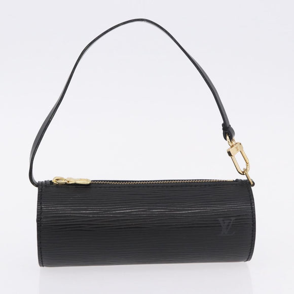 LOUIS VUITTON Epi Soufflot Hand Bag Black M52222 LV Auth 190140SAV